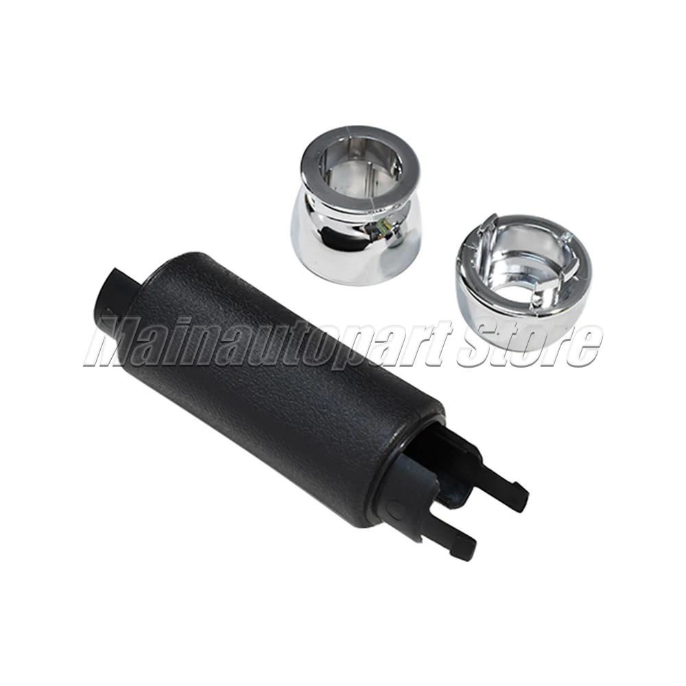 For MINI R50 R52 R53 R55 R56 R57 R58 R59 Ergonomic Parking Brake Grip 34406774436 Black Handbrake with Chrome Accents