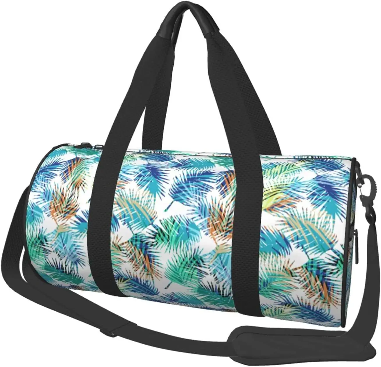 Sports Gym Bag For Men Women Skull Cat Moon Gothic Design