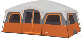 12 Person Tent | Large Multi Room Tent for Family with Storage Pockets for Camping Accessories 2