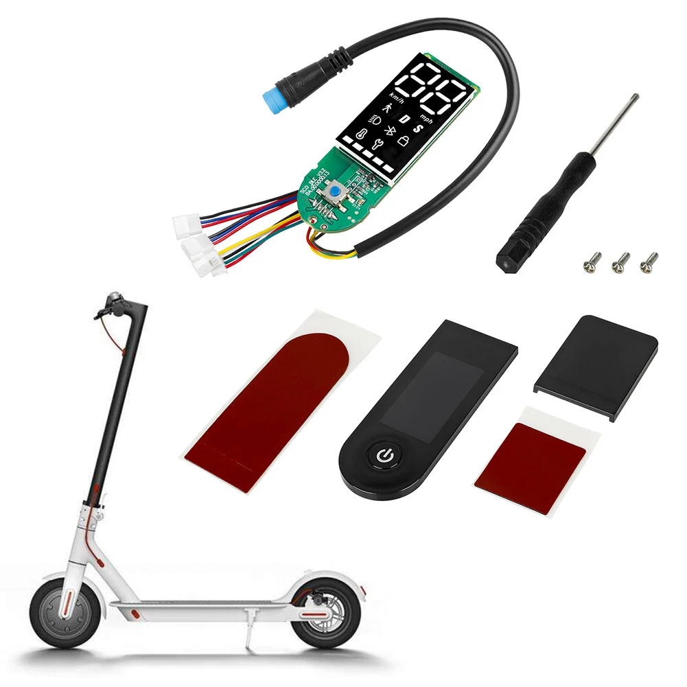 

Electric Scooter Display Dashboard With Cover For -Xiaomi M365/1S/PRO/PRO2/MI3 Upgraded Panel Circuit Board Scooter Parts