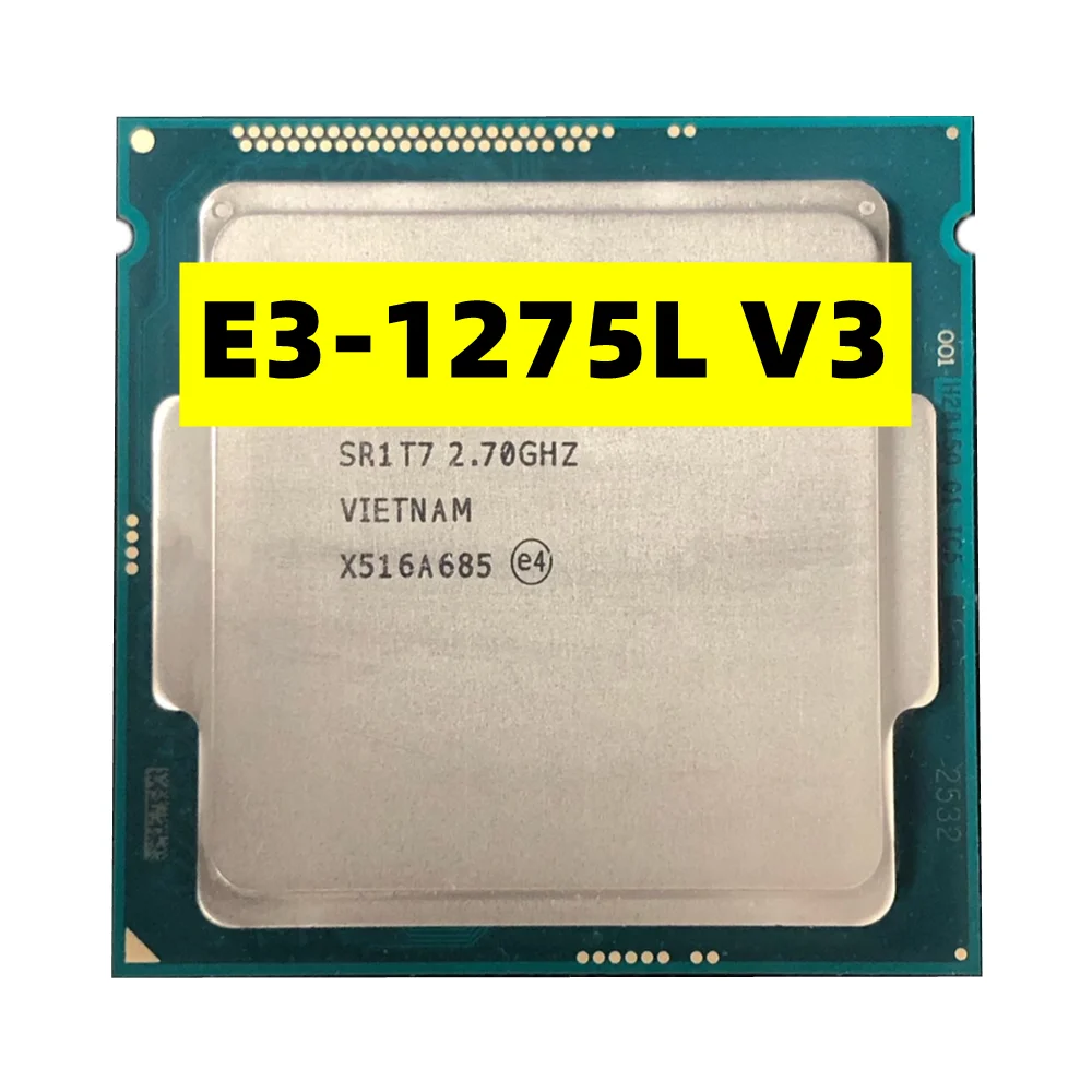 Xeon E3-1275Lv3 Cpu 2.70Ghz 8M Lga1150 Processore Cpu Quad-Core Desktop E3-1275L V3 E3 1275 Lv3