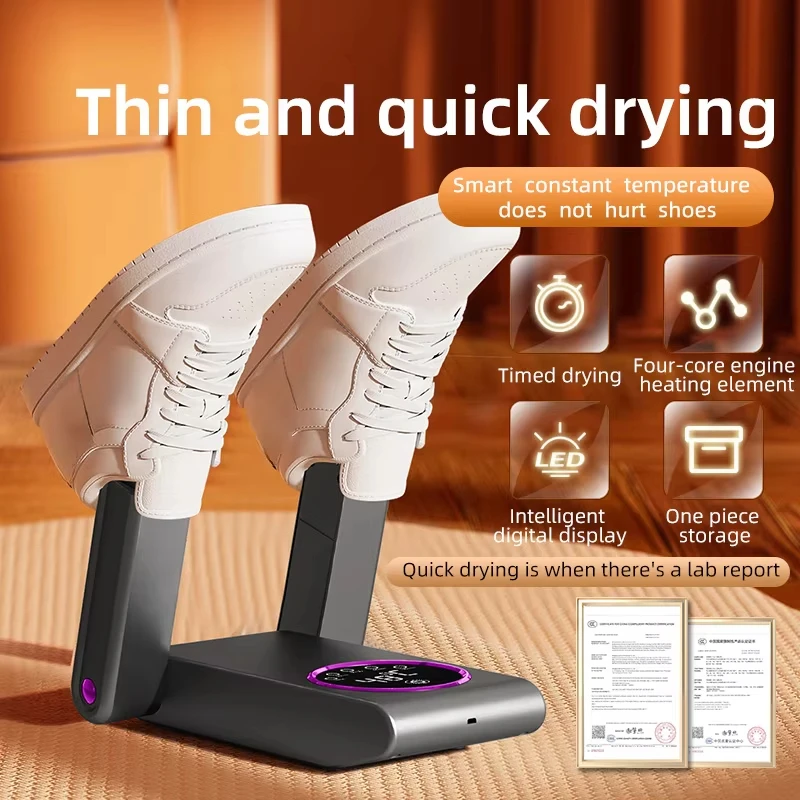 Xiaomi Electric Shoe Dryer Intelligent Digital Display Timing Fast Heating Sterilization Deodorant Shoe Drying Machine Household 2