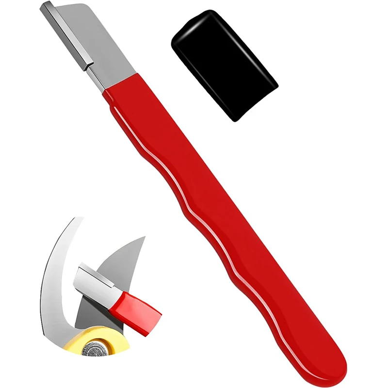 Garden Tool Sharpener Portable Blade Gardening Sharpener Axe Machete Hedge Shears Scissors Hatchets and Pocket Knife