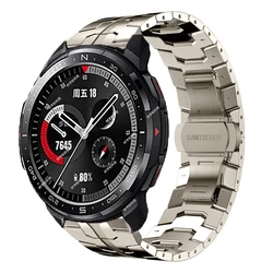 Stainless Steel 22mm Metal Band Strap for Honor Watch Dream (Titanium)