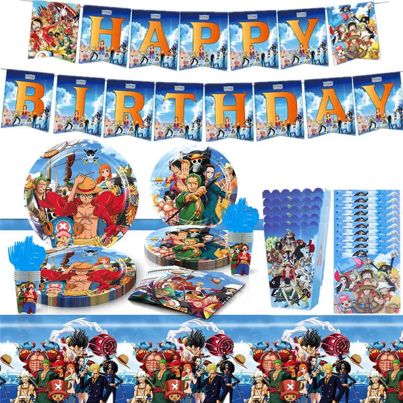 

New One Piece Disposable Tableware Kid Birthday Party Supplies Baby Shower Paper Cup Napkin Plate Festival DIY Party Decorations