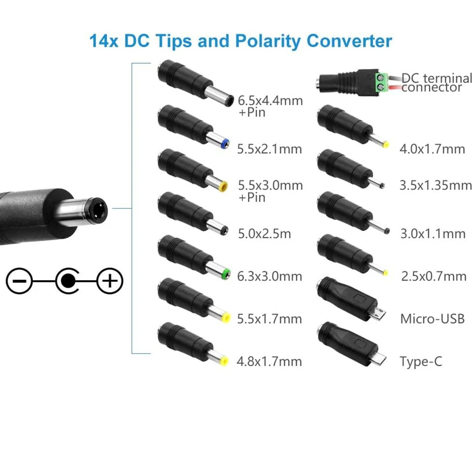 JZK Spanning instelbare voeding DC 3-12V 5A met digitaal display, 60W Max 100-240V AC naar DC 3V 4V 4,5V 5V 6V 7V 8V 9V 10V 12V Universele voedingsadapter Transformatorconverter JZK Spanning instelbare voeding DC 3-12V 5A met digitaal display, 60W Max 100-240V AC naar DC 3V 4V 4,5V 5V 6V 7V 8V 9V 10V 12V Universele voedingsadapter Transformatorconverter