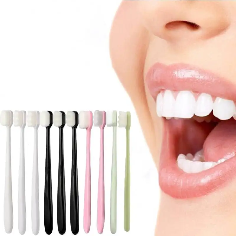 

Million Toothbrush Ultra-fine Soft Toothbrush Antibacterial Gum Health Travel Portable Tooth Brush Oral Hygiene Tools