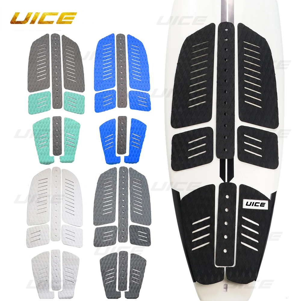 Eva Deck Pad Tavola Da Surf Traction Pad 3M Back Glue Eva Deck Grip Per Surf Longboard Stand Up Paddle Board Deck Traction Pad