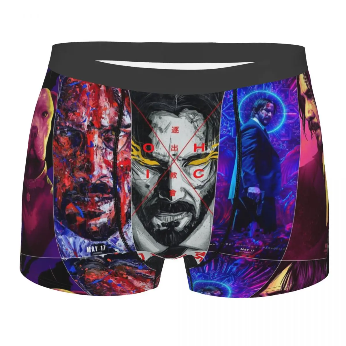 Keanu Reeves Men Boxer Briefs Underwear Highly Breathable Top Quality Gift Idea