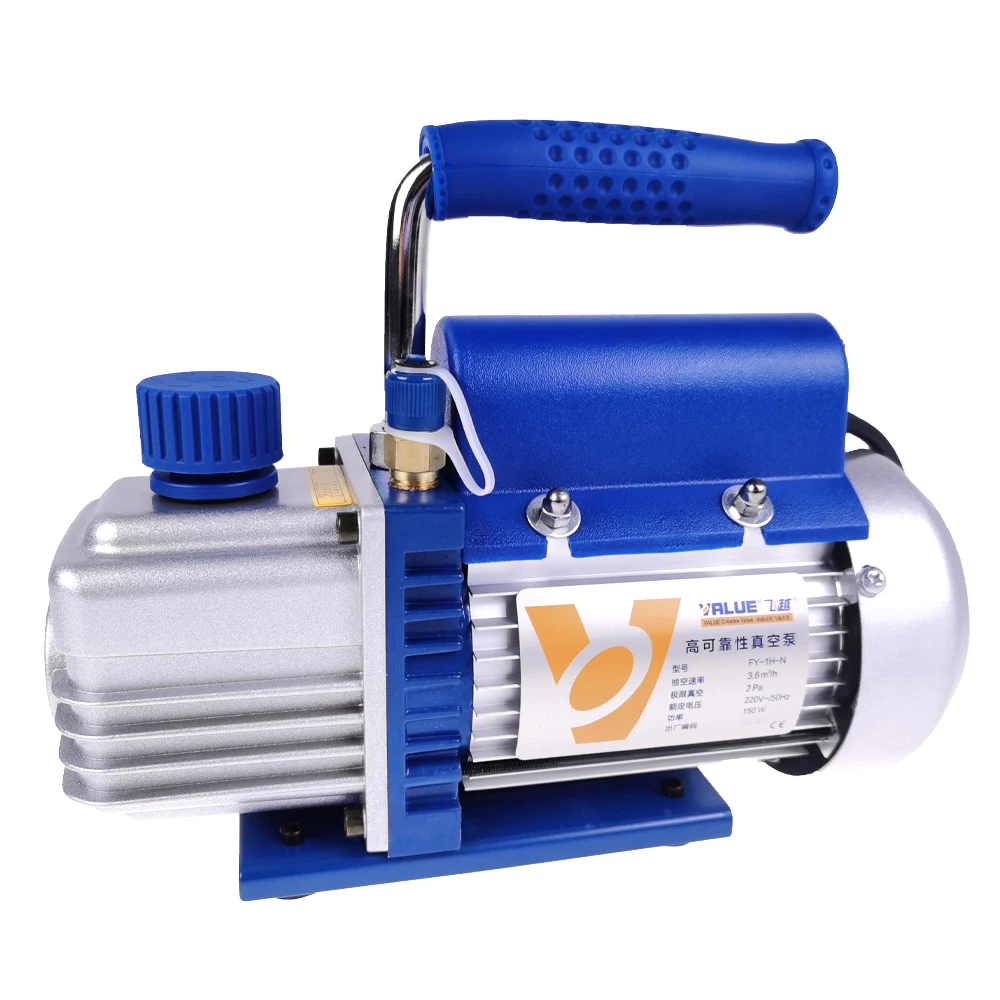 rotary-vane-air-conditioner-refrigerator-pumping-high-vacuum-vacuum-pump-air-inlet-thread-7-16”-20-fy-1h-n-1l-portable