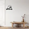 1pc Cute Totoro baby keychain wall-mounted coat rack keychain key hanger towel rack One Piece Cute Totoro Baby 6
