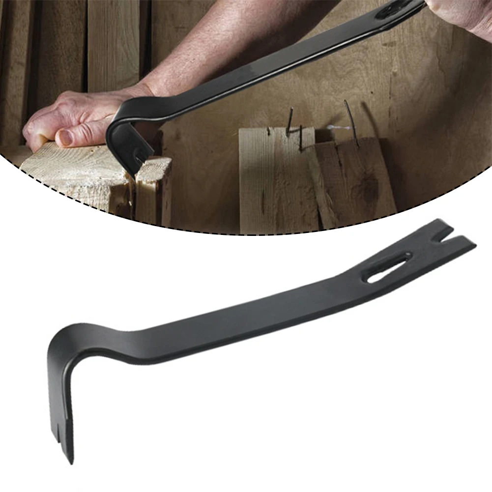 편안한 블랙 네일 리프터 프라이 바 리무버 도구, 작업장 장비 난파선 바, 당기는 수공구, 9 인치
