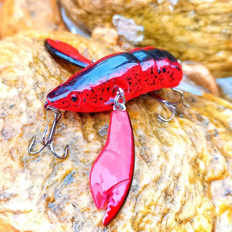 1pc Jointed Craw Lure Cool Fishing Lures Artificial Baits Fishing