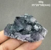 Natural Nigeria fluorite mineral specimen + healing quartz crystals and stones rock gemstone 3