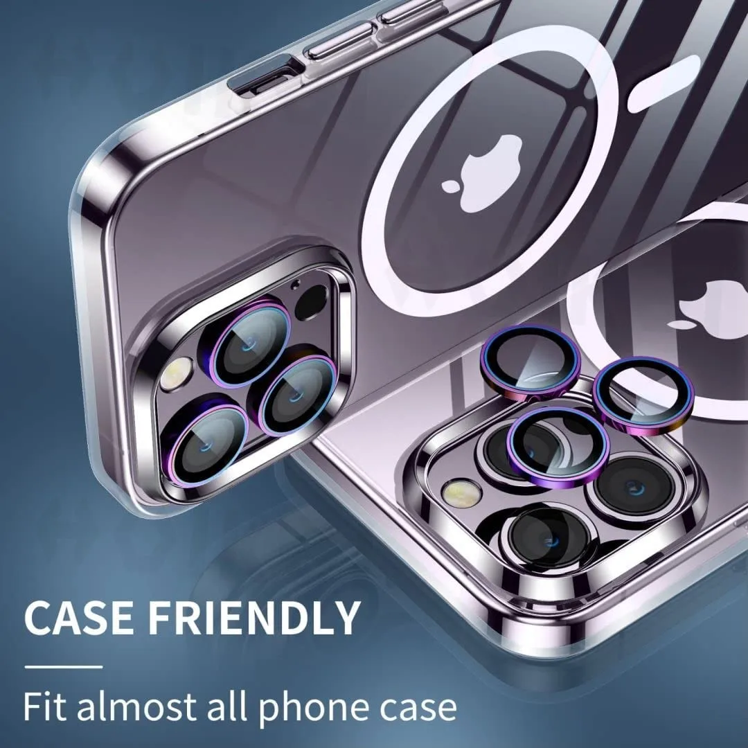 Premium Tempered Glass Camera Lens Protector - 2 Pack