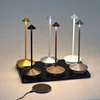 Hotel Rechargeable Table Lamp Creative Dining Touch Led Bar Coffee Pina pro Table Lamp Lampada Da Tavolo Decorative Desk Lamp 4