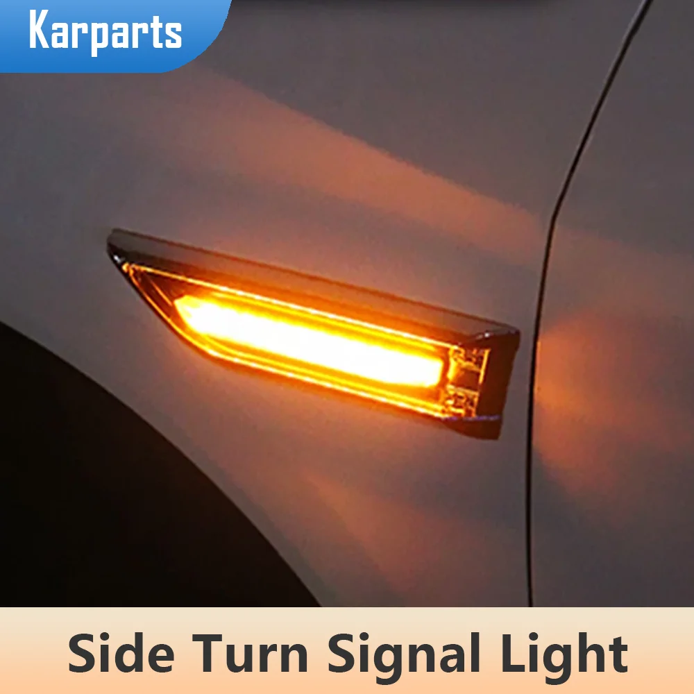 

2Pcs Car Led Side Turn Signal Light Warning Turing Lamp for Chevrolet Chevy Cruze 2009 - 2014 Parts Accessories