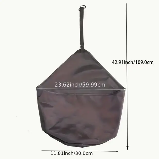 Horse Feed Bag For 5 Gallon Bucket 900D Polyester Livestock Feeder Holder Portable hanging Organizer for Stall Indoor Outdoor 6