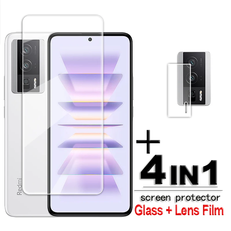 

For Redmi K60 Pro Glass Redmi K60 Tempered Glass 6.67 inch Transparent HD Screen Protector Xiaomi Redmi K60E K60 Pro Lens Flim