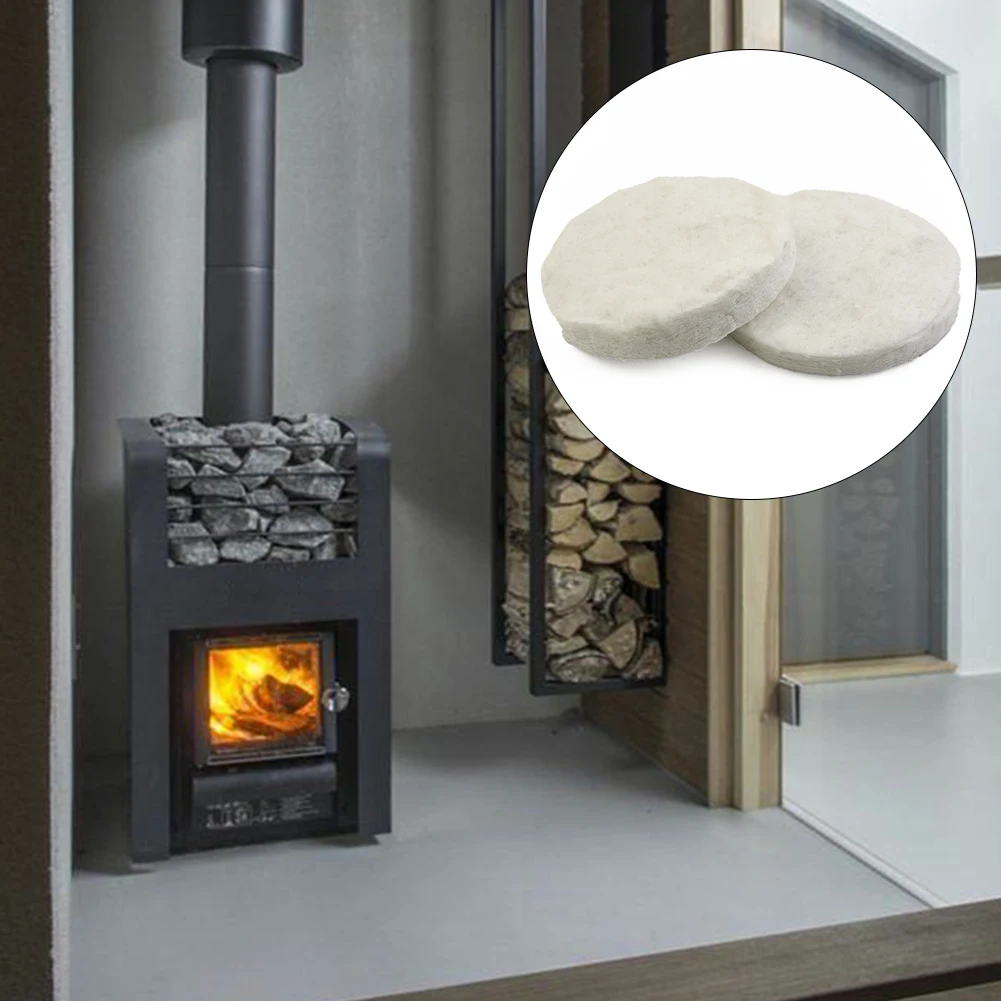 Fiber Blanket Wool Sponge Cotton Blanket CMS Fireplace Firebox Safety Bio Fire Fireplaces Stove Accessories 1/2/3/5pc ceramic insulation blanket