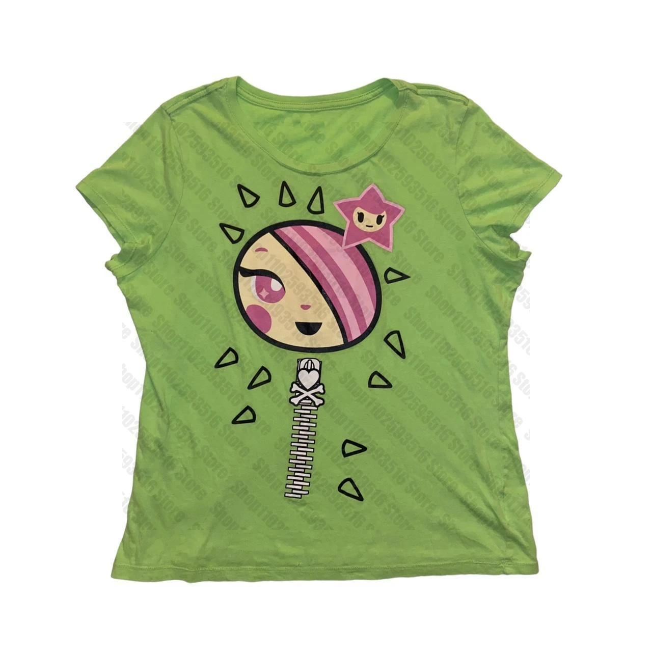 Graphic Tees Y2k Top Crop Top Women Trashy Y2k 2000s Tops Emo Kpop Women's Cropped Grunge Clothes 90s Clothes Vintage Kawaii 1