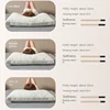 Silk Pillows 5 Star Hotel Bed Pillows Sleeping Pillow Neck Spine Protection Slow Rebound Sleeping Soft Washable Pillows Bedding 5