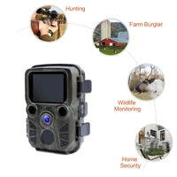 Mini Trail Game Camera Night Vision 1080P 12MP Waterproof Hunting Camera Outdoor Wild photo traps with IR LEDS Range Up To 65ft - Image 6