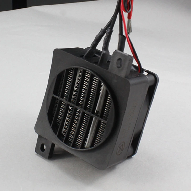 Description Picture 6 of item12V 120W Fan Heater PTC Heating Mini Ceramic Air Heater Electric Heater Parts High Temperature Resistance