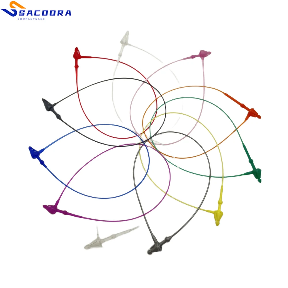 1000 Fascette Di Sicurezza Regolabili Da 5 Pollici - Plastica Bianca | Per Etichette, Abbigliamento, Ufficio E Casa - Foto 8
