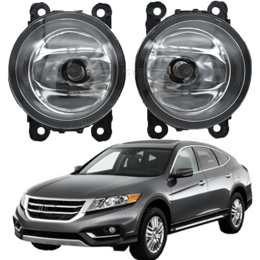 

Для Honda Crosstour 2013 2014 2015 высококачественные противотуманные фары Автомобильные противотуманные фары в сборе дневные ходовые фонари дневные ходовые огни 12 В H11 противотуманные фары