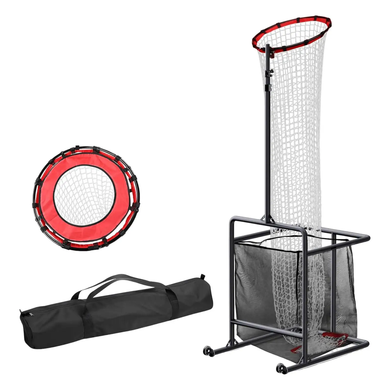 Volleyball Setter Training Net Serving Practice Improve Skills Sturdy Portable Adjustable Height and Angle Volleyball Target Net