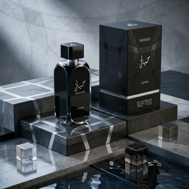 Parfum mystérieux du Moyen-Orient pour hommes, parfum longue durée dans un coffret cadeau haut de gamme noir, parfum aromatique arabe 1