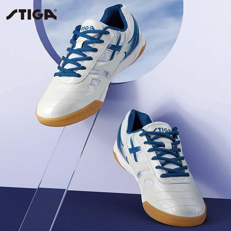 Original stiga table tennis Shoes Men Breathable High Elastic Non-slip EVA Sports sneakers ping pong