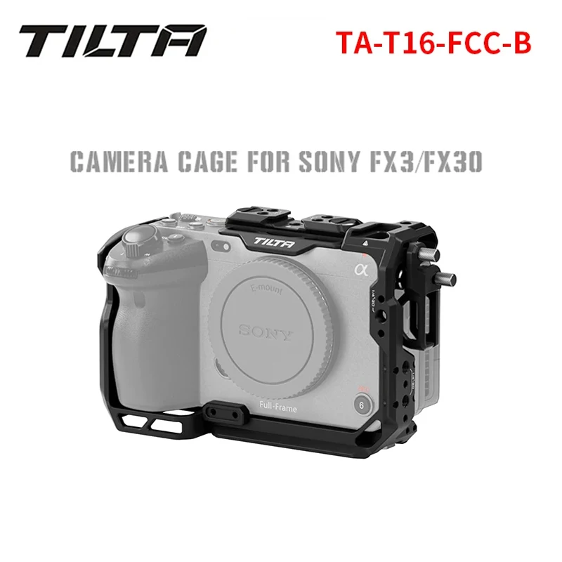 

TILTA TA-T16-FCC-B Armor Full Camera Cage for Sony FX3 FX30 Body Surround Tactical SuitAnti Scratch Full RIG