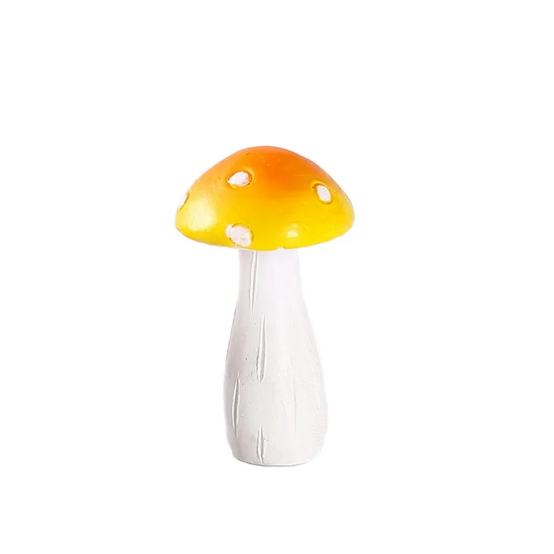 Miniature Statue Great Attractive Desktop Ornament Creative Decorative Vivid Mushroom Statue for Home adornos para casa