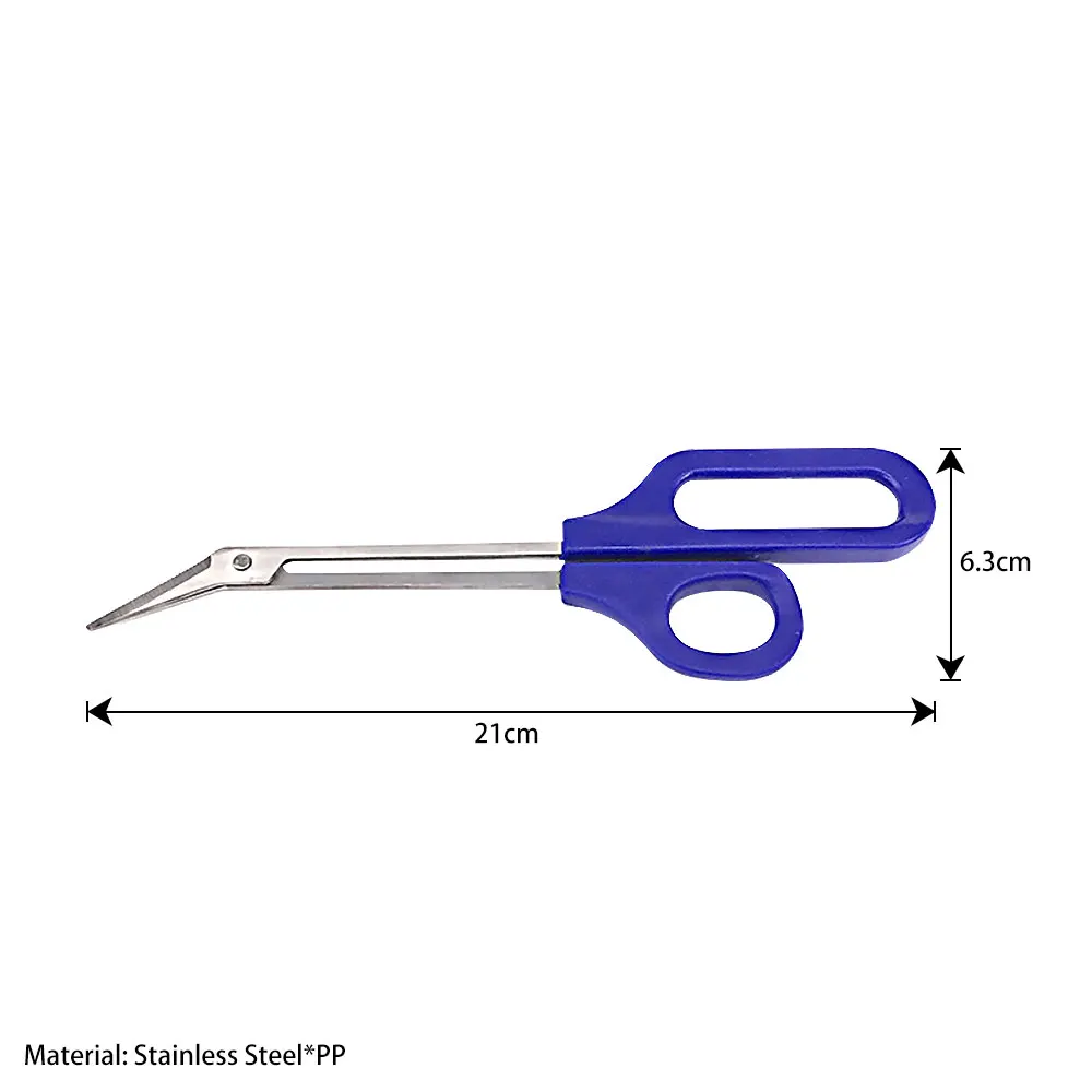 Toe Nail Clipper 21Cm Easy Grip Long Handled Toenail Scissors Clippers Nippers Fingernail Clipper Nail Supplies