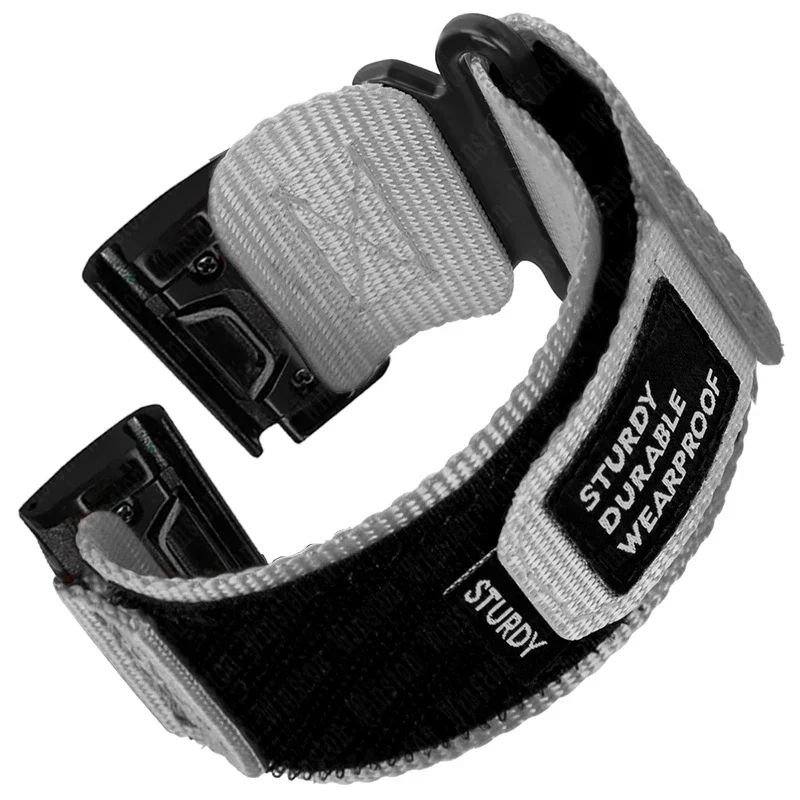 Quick Release Nylon Sport Band, 26mm/22mm Adjustable Strap
