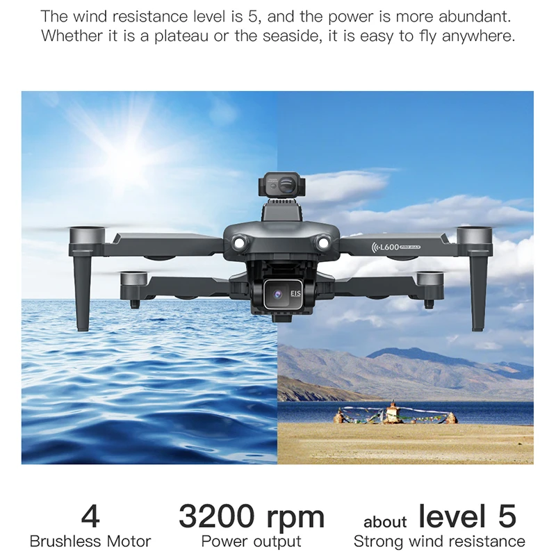 2024 L600 PRO MAX 4K GPS Drone with 3-Axis Gimbal 2