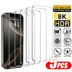 Premium 5 - Pack Full Coverage Tempered Glass Screen Protectors - Galaxy S20 FE