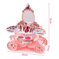 Simulation Cosmetics Set Girl Makeup Toys Baby Pretend Play Nail Polish Lipstick Accessories Doll For Children Toys 3 Years Gift 5