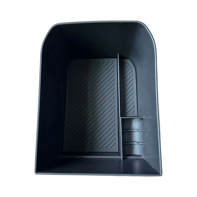ABS Material Car Center Console Armrest Under Internal Coin Storage Box Holder Organizer Tray For Kia EV3 2024-Up Stowing Tiding 4