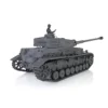 2.4G Henglong 1/16 7.0 Panzer IV F2 RC Tank 3859 FPV 360° Turret Steel Gearbox Speaker BB Pellets Smoke Unit Infrared TH17413 4