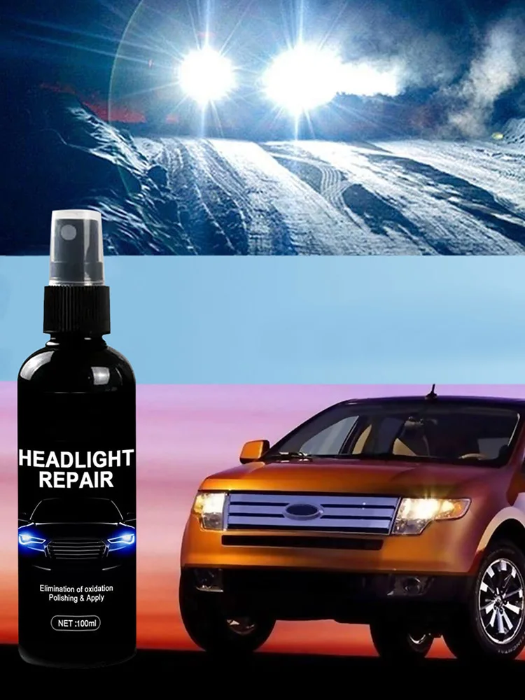 Car Headlight Polishing Agent Scratch Remover Repair Fluid Headlight