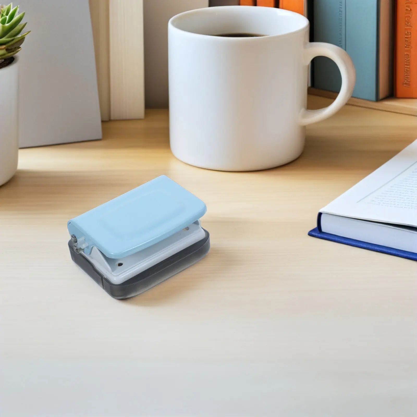루즈리프 홀펀치 6구 수동 제본 펀치 도구 (A4, A5, B5, 스프링 노트, 플래너, 바인더, 휴대용, 금속, 종이용)