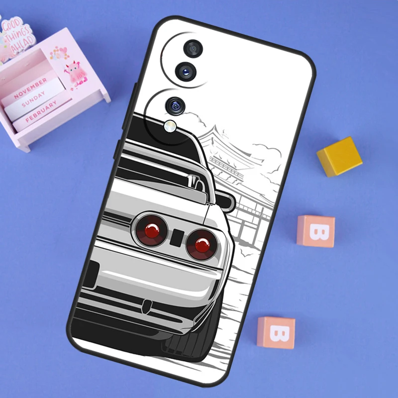 Skyline GTR R32 Theme Phone Case Cover