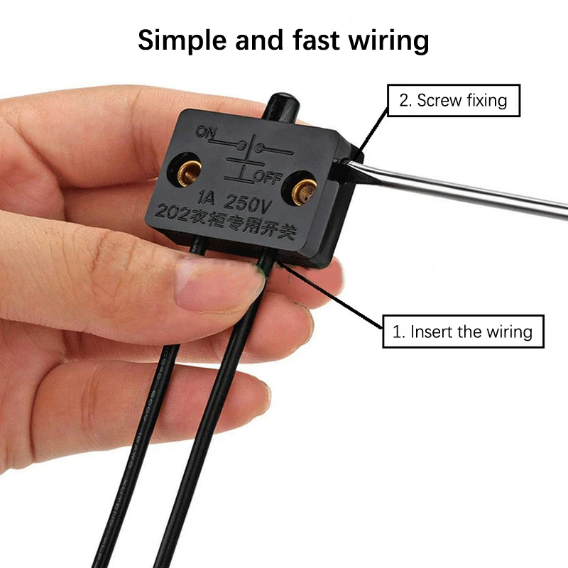 Wardrobe Closet Electrical Light Switches Normally Closed Lamp Switch