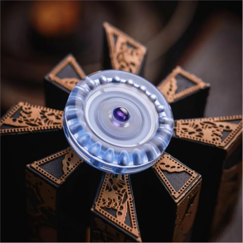 ど*ど様 「正規品」ACEdc Noise-Milk Cap Ti製　フィジェッ ACEdc Original Mechanical Milk Cap 2.0 Noise Coin Push Coin Slider