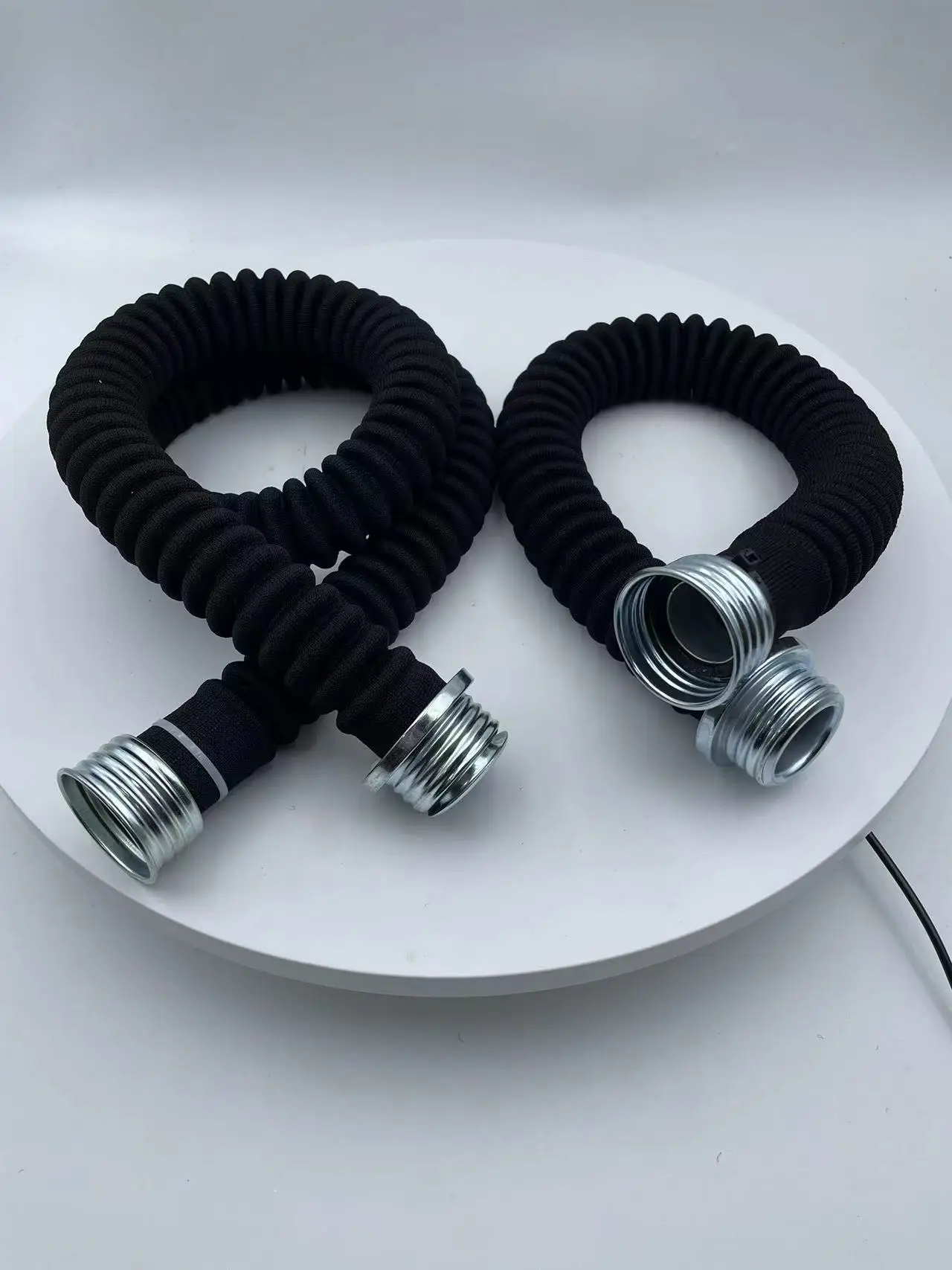 Gas Mask 0.5M 1M 40MM interface snorkel Wear resistant Anti-aging Connecting pipe