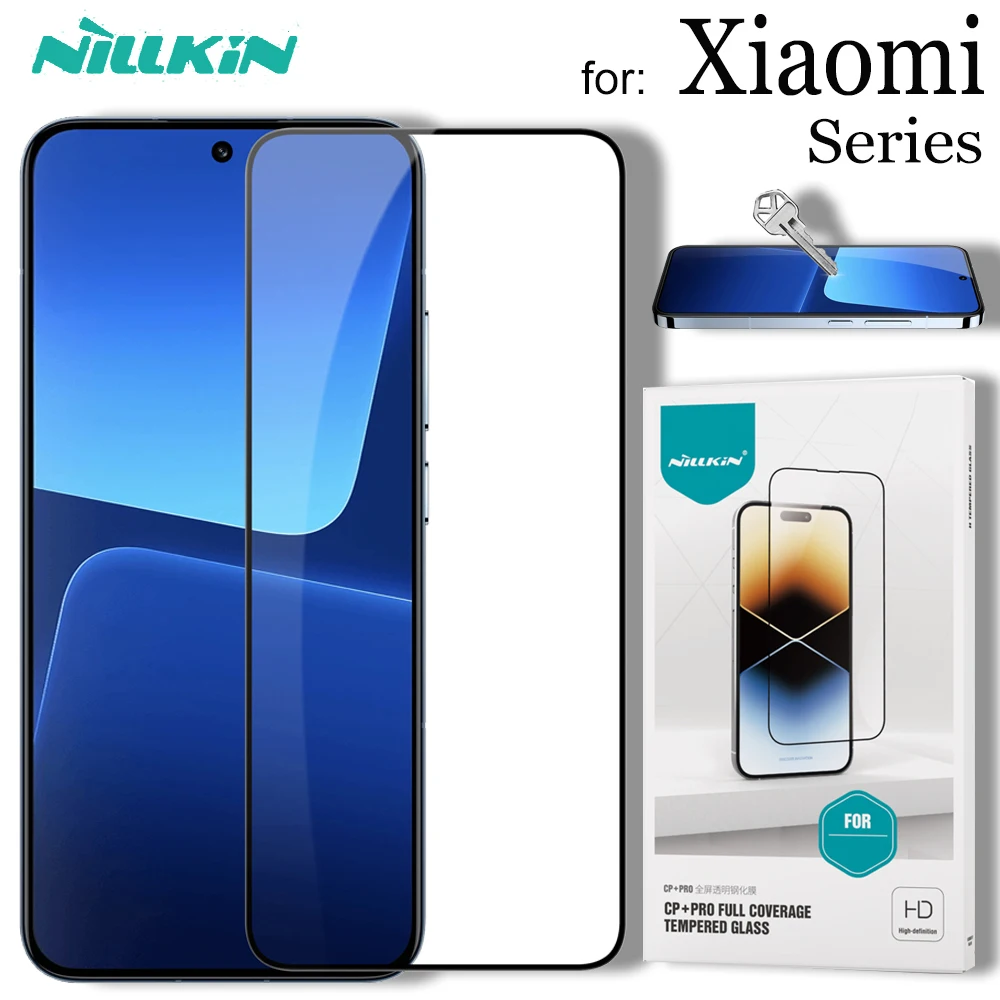 

for Xiaomi Mi 13T 13 12 Lite 12T 11T Pro 10T Tempered Glass Nillkin Screen Protector on POCO F4 GT F3 X5 X4 X3 NFC M5 M5s M4 5G