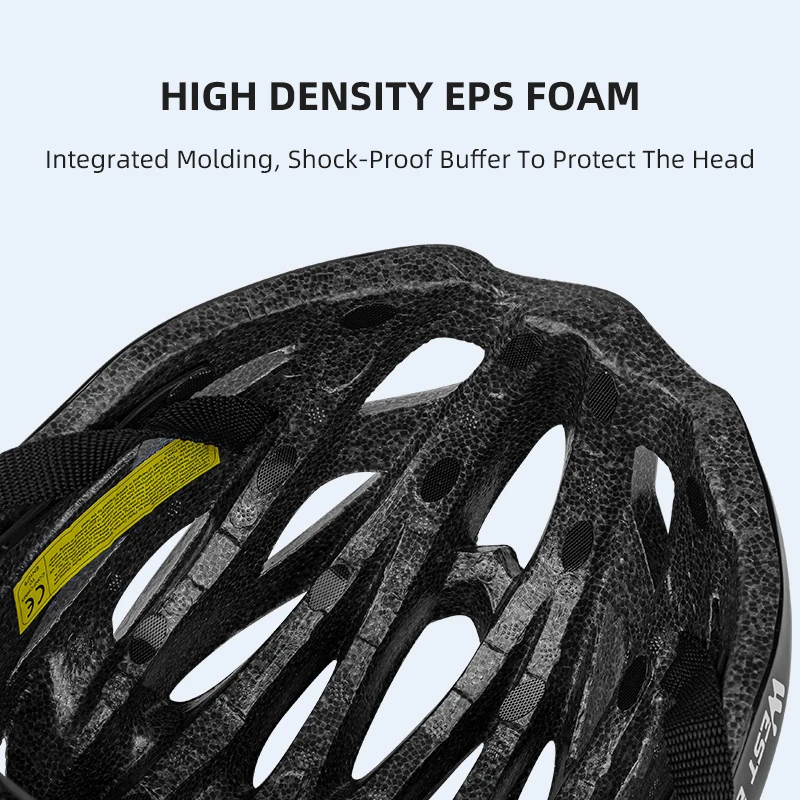 WEST BIKING EPS Cycling Helmet Outdoor Sports Safety Helmet Ultralight Cap Capacete Ciclismo Men Women MTB Bicycle Bike Helmet 3